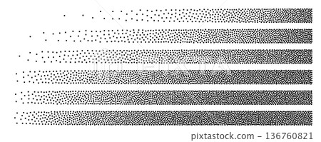 Pixel textured background, square dot fade pattern 136760821