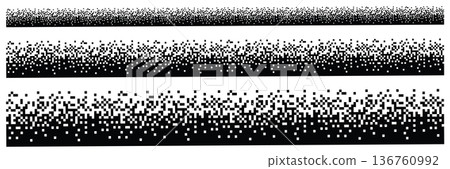 Pixel mosaic background, cube dots pattern Pixel mosaic background, cube dots pattern 136760992