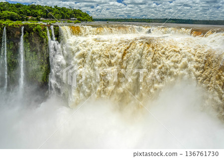 Iguazu falls waterfalls Scenic destination Iguazu falls waterfalls Scenic destination 136761730