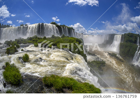 Iguazu falls waterfalls Scenic destination 136761759