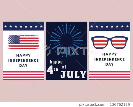 fourth of july celebration with fireworks and american flagthemed decorations and accessories isolated on transparent background fourth of july celebration with fireworks and american flagthemed decorations and accessories isolated on transparent background 136762129