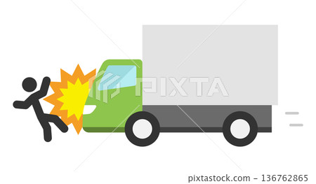 卡車撞人 136762865