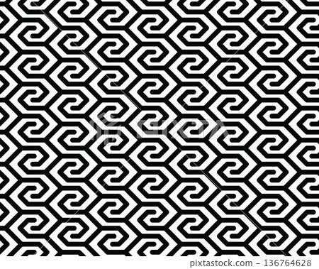 Abstract background with black wave lines on a white background Abstract background with black wave lines on a white background 136764628