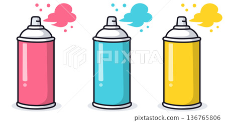 spray cans spray cans 136765806