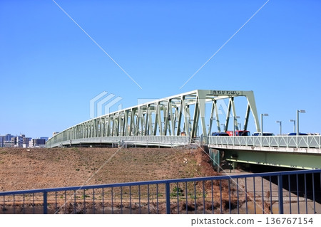 Kinegawa Bridge (Katsushika Ward, Tokyo) 136767154