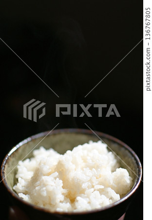 Cooked rice 136767805