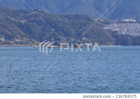 Yokoshima Island, submerged due to subsidence and collapse (Mitsubishi Yokoshima Coal Mine) Yokoshima Island, submerged due to subsidence and collapse (Mitsubishi Yokoshima Coal Mine) 136769575