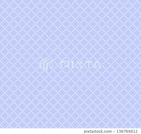 Circle-connected diamond pattern background material (light blue) Circle-connected diamond pattern background material (light blue) 136769812