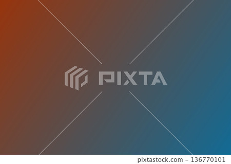 Burnt Sienna Teal Gradient Background 136770101