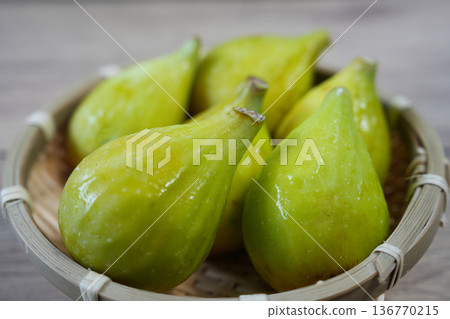 Close-up of white figs Close-up of white figs 136770215