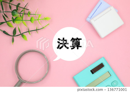 Character material written as "Financial settlement" Character material written as "Financial settlement" 136771001