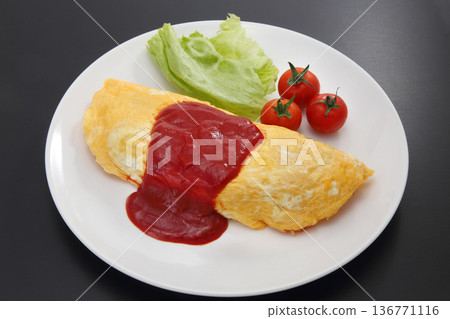 Delicious omelet rice Delicious omelet rice 136771116