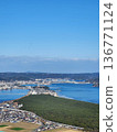 View of Niji-no-Matsubara and Karatsu Castle from Kagamiyama Observatory 136771124