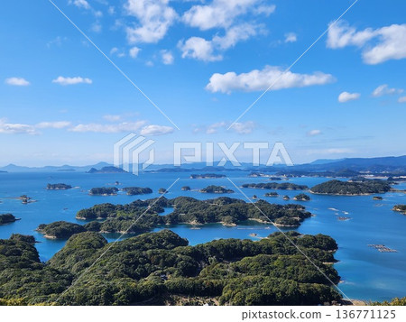 從天海峰看到的九十九島 從天海峰看到的九十九島 136771125