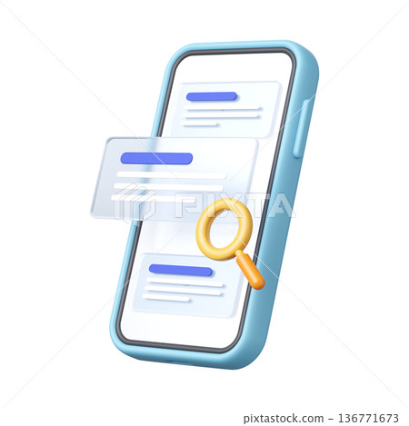 3DCG｜Search results list on smartphone 136771673