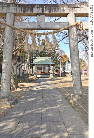 Walking around Koshigaya: Kawarasone Inari Shrine, Kawarasone, Koshigaya City 136772103