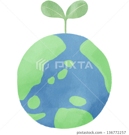 地球插畫素材 | 地球、環境、永續發展目標 地球插畫素材 | 地球、環境、永續發展目標 136772257