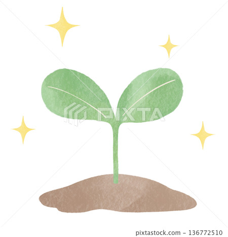 新葉萌發的生態插畫 | 展現植物、生長與環境保護的自然設計素材 新葉萌發的生態插畫 | 展現植物、生長與環境保護的自然設計素材 136772510