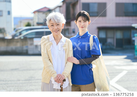 到府護理人員提供的購物協助 136775258