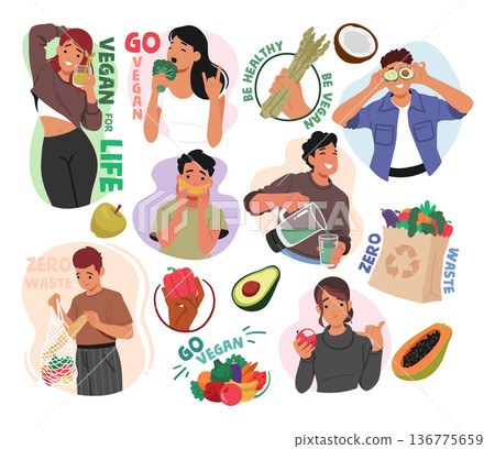 Vegan Characters Follow A Plant-based Lifestyle, Abstaining From Animal Products, Promote Ethical Treatment 136775659