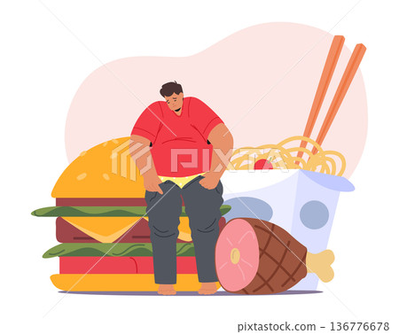 Overweight Man Struggles To Close Undersized Pants Due To Excessive Girth, Need For Proper Fitting Attire Overweight Man Struggles To Close Undersized Pants Due To Excessive Girth, Need For Proper Fitting Attire 136776678
