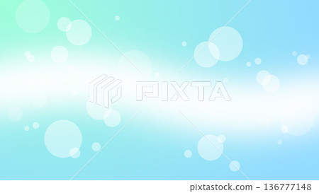 Light particles floating on a light blue background Light particles floating on a light blue background 136777148