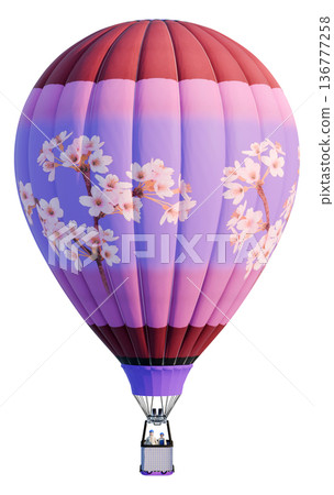 氣球櫻花 136777258