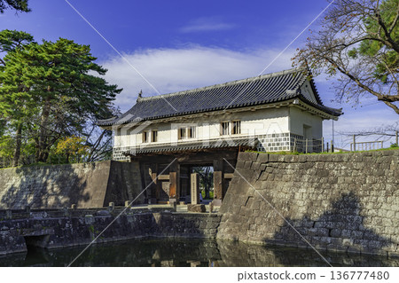 新潟縣柴田市柴田城正門 136777480