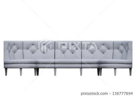 sofa isolate on a transparent background, interior furniture, 3D illustration, cg render sofa isolate on a transparent background, interior furniture, 3D illustration, cg render 136777694