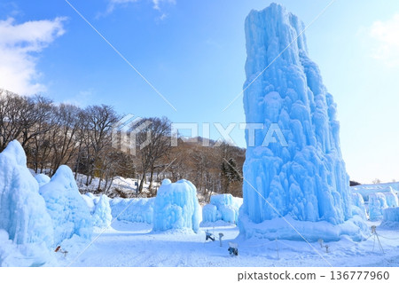 Lake Shikotsu Ice Festival 136777960