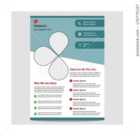 Modern business template for company profile with contact information and services a clean and professional design for corporate identity Modern business template for company profile with contact information and services a clean and professional design for corporate identity 136778187