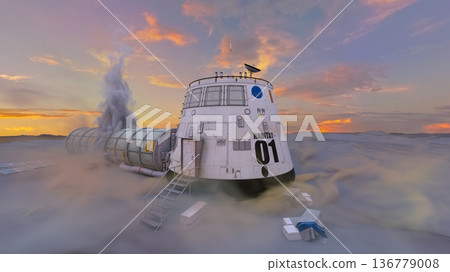 Planetary exploration base 136779008