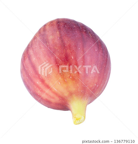 Fresh figs isolated on a white background 136779110