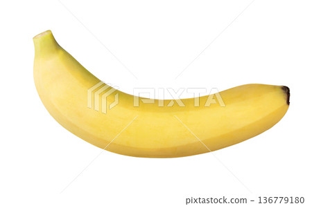 Banana fruit isolated on a white background Banana fruit isolated on a white background 136779180