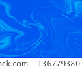 以藍色為主色調的光漩渦圖案 136779380