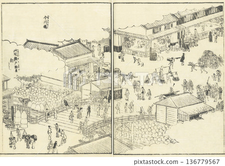 江戶名勝圖鑑：今川橋 136779567