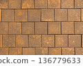 Old paving stone texture 136779633