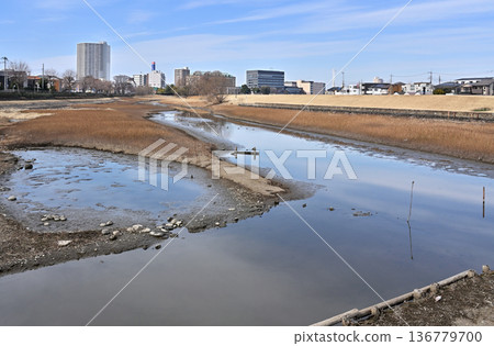 越谷散步 - 河原根水庫 越谷市河原根 136779700