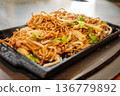 Fried noodles  136779892