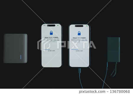 將資料備份到新智慧型手機的場景 136780068