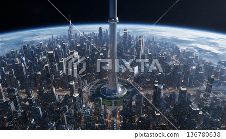 太空電梯 太空電梯 136780638