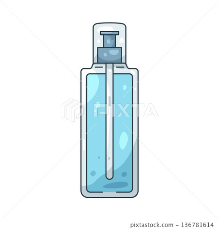 Illustration of face mist 136781614