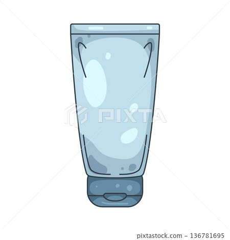 Illustration of face wash Illustration of face wash 136781695