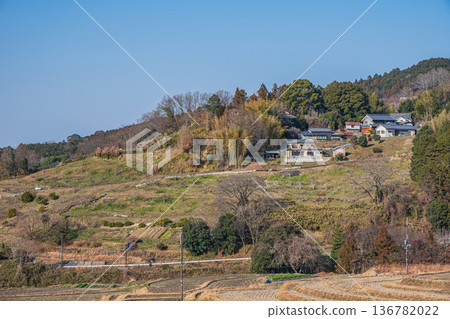 奈良縣飛鳥村山飛鳥風景 奈良縣飛鳥村山飛鳥風景 136782022