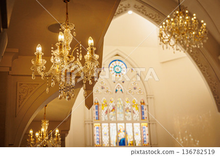 Image of chandelier chapel Image of chandelier chapel 136782519