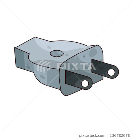 Illustration of plug  136782678