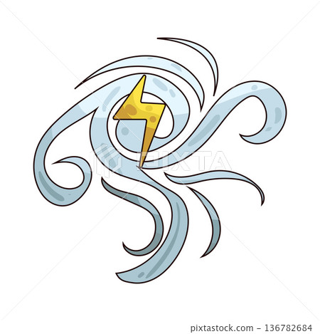 Illustration of Wind energy 136782684