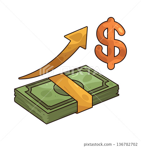 Illustration of Income Illustration of Income 136782702
