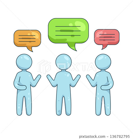 Illustration of Discussion Illustration of Discussion 136782795