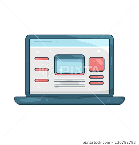 Illustration of blog Illustration of blog 136782798